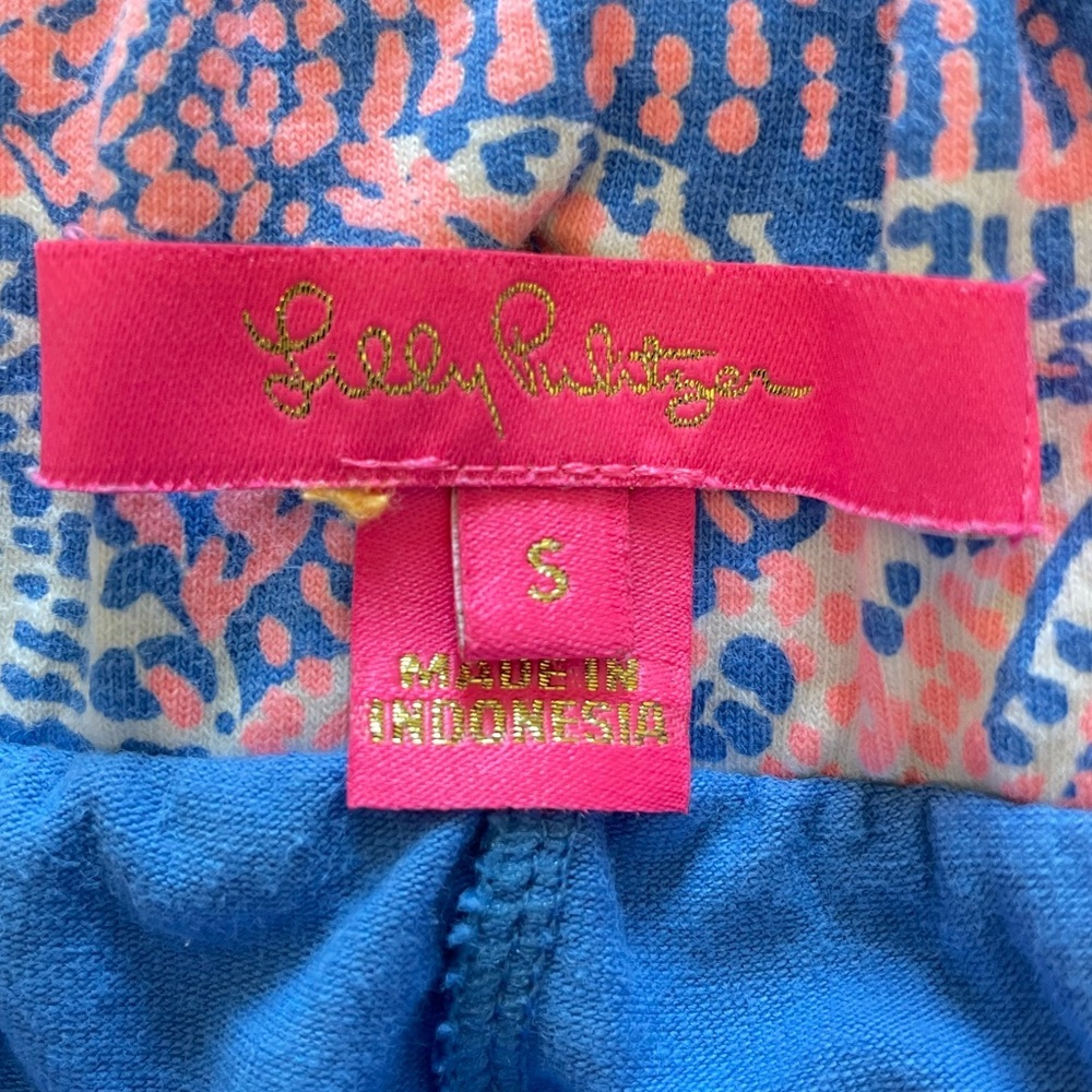 Lilly Pulitzer Madison Coastal Blue Maybe Gator Skort, Size Small - Picture 6 of 10
